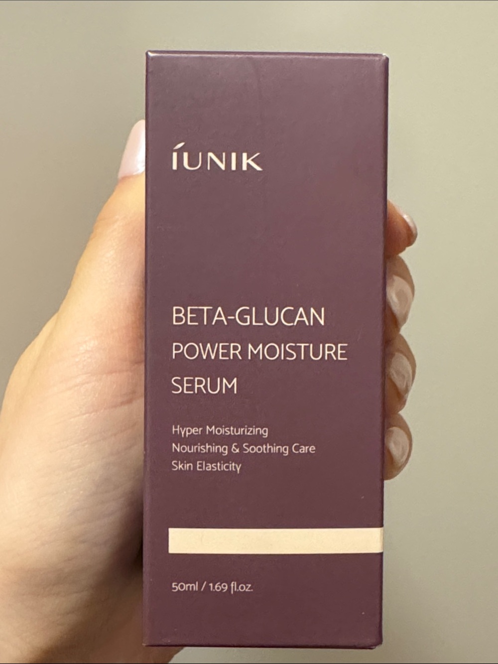Unik Beta-Glucan Power Moisture Serum - plum